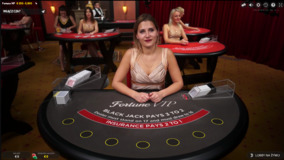 Blackjack na żywo w CasinoEuro