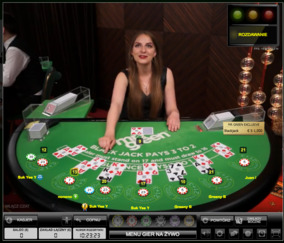 Blackjack na żywo w Mr.Green