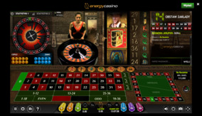 Ruletka na żywo w Energy Casino